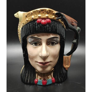 ROYAL DOULTON LARGE CHARACTER/TOBY JUG TWO-SIDED ANTHONY AND CLEOPATRA D6728